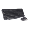 Imagem de KIT MOUSE E TECLADO C3PLUS SEM FIO USB PTO - K-W10BK