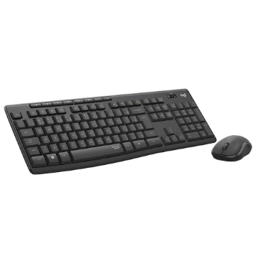 Imagem de KIT MOUSE E TECLADO LOGITECH MK295 SILENT S/ FIO PTO