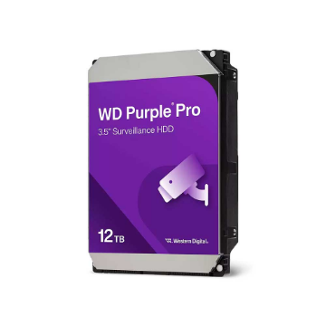 Imagem de HDD WD PURPLE 12 TB PARA SEGURANCA / VIGILANCIA / DVR - WD122PURP