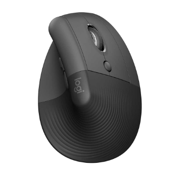 Imagem de MOUSE LOGITECH ERGONOMICO VERTICAL LIFT SEM FIO GRAFITE 910-006466