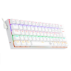 Imagem de TECLADO GAMER REDRAGON LAKSHMI RAINBOW BRANCO SWITCH AZUL - K606W-R