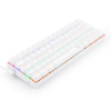 Imagem de TECLADO GAMER REDRAGON LAKSHMI RAINBOW BRANCO SWITCH AZUL - K606W-R