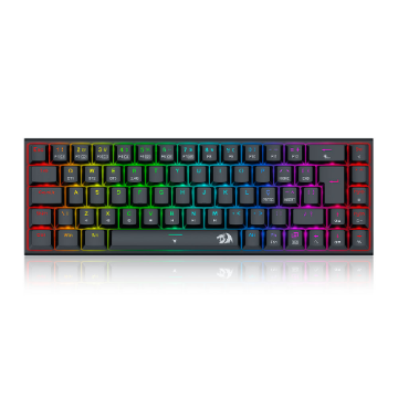 Imagem de TECLADO REDRAGON MECANICO GAMER RYZE PRO RGB PRETO SWITCH MARROM K633RGB-PRO