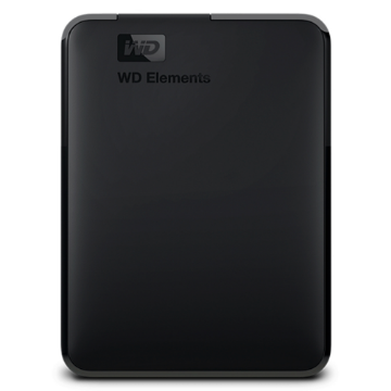 Imagem de HDD EXTERNO 1TB WESTERN DIGITAL ELEMENTS PRETO PORTATIL USB 3.0 WDBUZG0010BBK