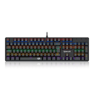 Imagem de TECLADO REDRAGON MECANICO VALHEIM RAINBOW PRETO SWITCH AZUL K608-R (PT-BROWN)