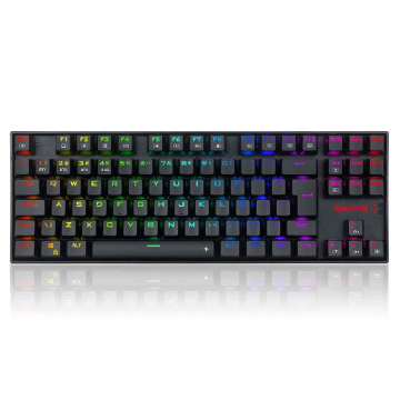 Imagem de TECLADO REDRAGON MECANICO GAMER KUMARA PRO RGB WIRELESS PRETO SWITCH BLUE K552RGB-BRS-B (PT BLUE)