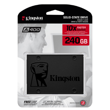 Imagem de SSD KINGSTON 240GB 2,5" SATA 3 - SA400S37/240G