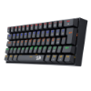 Imagem de TECLADO GAMER REDRAGON LAKSHMI RAINBOW PRETO SWITCH AZUL - K606R