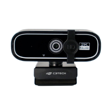 Imagem de WEBCAM C3TECH QHD 2K WB-200BK PRETO