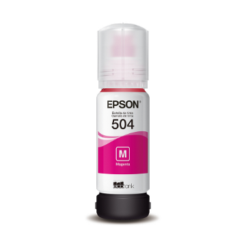 Mostrar detalhes de GARRAFA/REFIL DE TINTA EPSON T504322-BR MAGENTA P/ L4150 L4160 L6171 Imagem de GARRAFA/REFIL DE TINTA EPSON T504322-BR MAGENTA P/ L4150 L4160 L6171