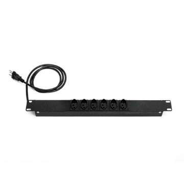 Mostrar detalhes de REGUA PARA RACK GFORCE 6 TOMADAS 10A PRETA 357 Imagem de REGUA PARA RACK GFORCE 6 TOMADAS 10A PRETA 357