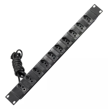 Mostrar detalhes de REGUA PARA RACK 19 POL 1U CALHA DE 10 TOMADAS 10A BIVOLT COM FILTO LINHA CABO 1,10M IPEC Imagem de REGUA PARA RACK 19 POL 1U CALHA DE 10 TOMADAS 10A BIVOLT COM FILTO LINHA CABO 1,10M IPEC