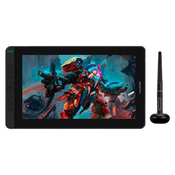 Imagem de MESA DIGITALIZADORA GS1331-K HUION KAMVAS COM SUPORTE - TAMANHO 13", TELA FULL HD (COR PRETO)