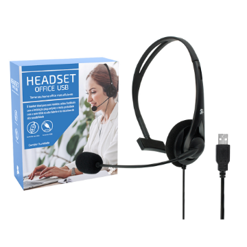 Mostrar detalhes de HEADSET OFFICE P/ TELEFONE E COMPUTADOR USB 5+ - 015-0101 Imagem de HEADSET OFFICE P/ TELEFONE E COMPUTADOR USB 5+ - 015-0101