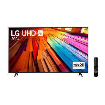 Mostrar detalhes de TV LG 65" 4K UHD SMART HDMI/USB/HDR/THINQ - 65UT8050PSA Imagem de TV LG 65" 4K UHD SMART HDMI/USB/HDR/THINQ - 65UT8050PSA