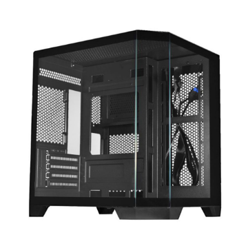 Imagem de GABINETE GAMER K-MEX AQUARIO CG-0620 ANGULO PRETO MICRO ATX SEM FAN