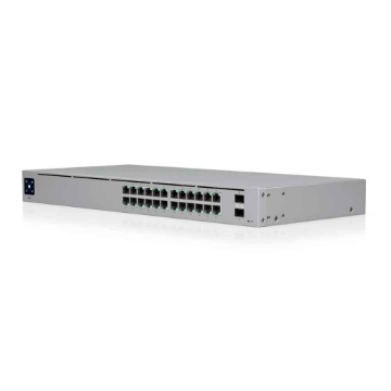 Mostrar detalhes de SWITCH UBIQUITI GERENCIAVEL 24 PORTAS GIGABIT + 02 SFP GIGA USW-24 RACK Imagem de SWITCH UBIQUITI GERENCIAVEL 24 PORTAS GIGABIT + 02 SFP GIGA USW-24 RACK