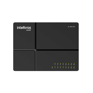 Mostrar detalhes de SWITCH INTELBRAS 16 PORTAS FAST 10/100 S1116F - 4760132 Imagem de SWITCH INTELBRAS 16 PORTAS FAST 10/100 S1116F - 4760132
