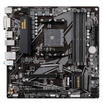 Mostrar detalhes de PLACA MAE (AMD) GIGABYTE B550M DS3H 1.7 DDR4 AM4 Imagem de PLACA MAE (AMD) GIGABYTE B550M DS3H 1.7 DDR4 AM4