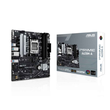 Mostrar detalhes de PLACA MAE (AMD) ASUS PRIME A620M-A DDR5 AM5 Imagem de PLACA MAE (AMD) ASUS PRIME A620M-A DDR5 AM5
