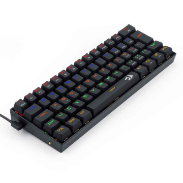 Mostrar detalhes de TECLADO GAMER REDRAGON MECANICO LAKSHMI RAINBOW PRETO SWITCH MARROM K606R (PT-BROWN) Imagem de TECLADO GAMER REDRAGON MECANICO LAKSHMI RAINBOW PRETO SWITCH MARROM K606R (PT-BROWN)