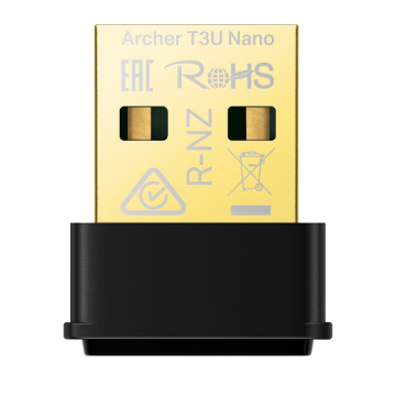 Mostrar detalhes de ADAPTADOR TP-LINK ARCHER T3U NANO USB MU-MIMO SEM FIO Imagem de ADAPTADOR TP-LINK ARCHER T3U NANO USB MU-MIMO SEM FIO