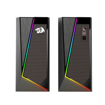 Mostrar detalhes de CAIXA DE SOM GAMER REDRAGON ANVIL RGB PRETO - GS520 Imagem de CAIXA DE SOM GAMER REDRAGON ANVIL RGB PRETO - GS520