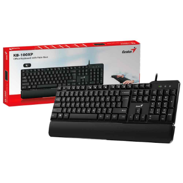 Mostrar detalhes de TECLADO GENIUS KB-100XP USB PRETO ABNT 2 Imagem de TECLADO GENIUS KB-100XP USB PRETO ABNT 2