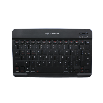 Mostrar detalhes de TECLADO C3TECH SEM FIO BLUETOOTH K-BT40BK MINI Imagem de TECLADO C3TECH SEM FIO BLUETOOTH K-BT40BK MINI