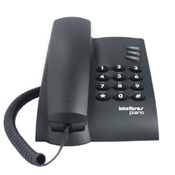 Mostrar detalhes de TELEFONE INTELBRAS PLENO 4080051 COM FIO MESA/PAREDE PRETO Imagem de TELEFONE INTELBRAS PLENO 4080051 COM FIO MESA/PAREDE PRETO