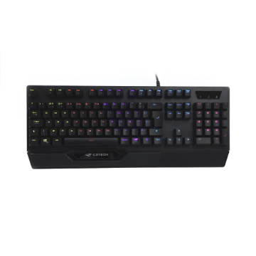 Mostrar detalhes de TECLADO MECANICO GAMER C3TECH PRETO KGM-1200BK Imagem de TECLADO MECANICO GAMER C3TECH PRETO KGM-1200BK