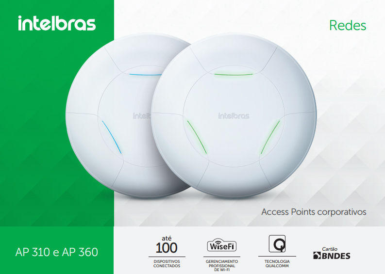 Imagem de ACCESS POINT INTELBRAS AP 310 - 4750008 Imagem de ACCESS POINT INTELBRAS AP 310 - 4750008