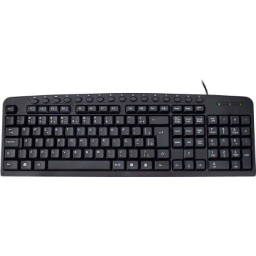 Mostrar detalhes de TECLADO K-MEX MULTIMIDIA KM-2928 PRETO Imagem de TECLADO K-MEX MULTIMIDIA KM-2928 PRETO