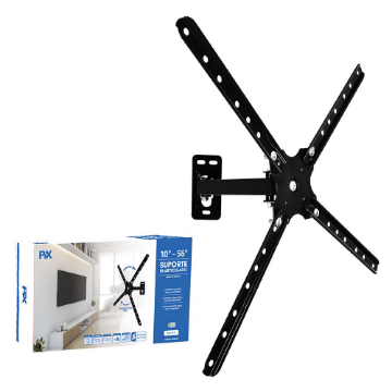 Mostrar detalhes de SUPORTE BI-ARTICULADO TV LCD/LED 10"A 60" PRETO PIX - 079-0014 Imagem de SUPORTE BI-ARTICULADO TV LCD/LED 10"A 60" PRETO PIX - 079-0014
