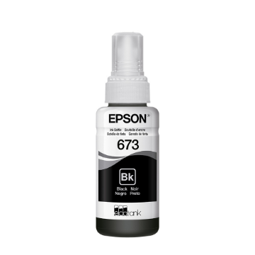 Mostrar detalhes de GARRAFA/REFIL DE TINTA EPSON T673120-AL PRETO P/ L800 L805 L1800 Imagem de GARRAFA/REFIL DE TINTA EPSON T673120-AL PRETO P/ L800 L805 L1800