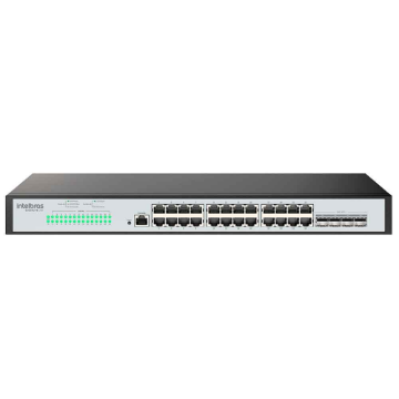 Mostrar detalhes de SWITCH INTELBRAS 24 PORTAS L3 GIGABIT GERENCIAVEL + 4 PORTAS SFP S3028G-B LITE - 4760097 Imagem de SWITCH INTELBRAS 24 PORTAS L3 GIGABIT GERENCIAVEL + 4 PORTAS SFP S3028G-B LITE - 4760097