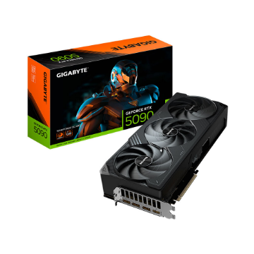 Mostrar detalhes de PLACA DE VIDEO GIGABYTE GEFORCE RTX 5090 WINDFORCE OC 32GB GDDR7 512BITS GV-N5090WF3OC-32GD Imagem de PLACA DE VIDEO GIGABYTE GEFORCE RTX 5090 WINDFORCE OC 32GB GDDR7 512BITS GV-N5090WF3OC-32GD