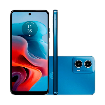 Mostrar detalhes de SMARTPHONE MOTOROLA MOTO G34 XT2363-1 6,5" HD/ 5G/ 4GB + 4GB RAM BOOST*/ 128GB/ ANDROID 14/ AZUL Imagem de SMARTPHONE MOTOROLA MOTO G34 XT2363-1 6,5" HD/ 5G/ 4GB + 4GB RAM BOOST*/ 128GB/ ANDROID 14/ AZUL