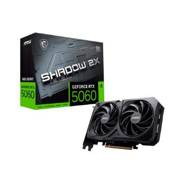 Mostrar detalhes de PLACA DE VIDEO MSI GEFORCE RTX 5060 SHADOW 2X OC 8GB GDDR7 128BITS 912-V537-037 Imagem de PLACA DE VIDEO MSI GEFORCE RTX 5060 SHADOW 2X OC 8GB GDDR7 128BITS 912-V537-037