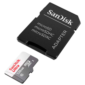 Mostrar detalhes de CARTAO DE MEMORIA SANDISK MICROSDHC 128GB CLASS 10 + ADAPTADOR- SDSQUNR-128G-GN3MA Imagem de CARTAO DE MEMORIA SANDISK MICROSDHC 128GB CLASS 10 + ADAPTADOR- SDSQUNR-128G-GN3MA