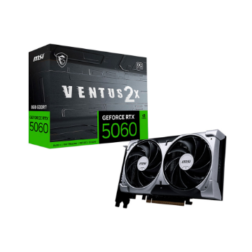 Mostrar detalhes de PLACA DE VIDEO MSI GEFORCE RTX 5060 VENTUS 2X OC 8GB GDDR7 128BITS 912-V537-017 Imagem de PLACA DE VIDEO MSI GEFORCE RTX 5060 VENTUS 2X OC 8GB GDDR7 128BITS 912-V537-017