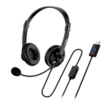 Mostrar detalhes de FONE DE OUVIDO MIC GENIUS HS-230U USB Imagem de FONE DE OUVIDO MIC GENIUS HS-230U USB