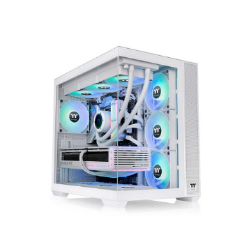 Mostrar detalhes de GABINETE GAMER THERMALTAKE VIEW 380 TG ARGB SNOW WHITE 4 FANS 120MM- CA-1Z2-00M6WN-00 Imagem de GABINETE GAMER THERMALTAKE VIEW 380 TG ARGB SNOW WHITE 4 FANS 120MM- CA-1Z2-00M6WN-00