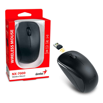 Mostrar detalhes de MOUSE GENIUS NX-7000 SEM FIO PRETO Imagem de MOUSE GENIUS NX-7000 SEM FIO PRETO