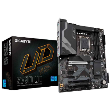 Mostrar detalhes de PLACA MAE (INTEL) GIGABYTE Z790 UD 1.0 DDR5 LGA1700 12° 13° E 14° GERACAO Imagem de PLACA MAE (INTEL) GIGABYTE Z790 UD 1.0 DDR5 LGA1700 12° 13° E 14° GERACAO