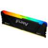 Imagem de MEMORIA KINGSTON FURY BEAST RGB 16GB DDR4 3200MHZ 1.35V BLACK DESKTOP - KF432C16BB2A/16