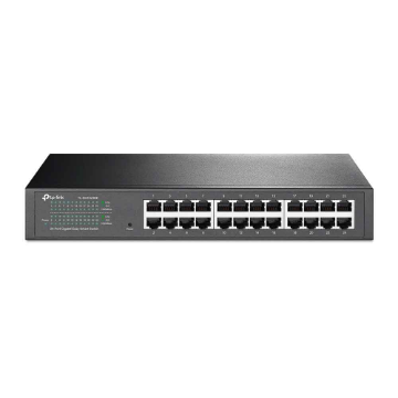 Mostrar detalhes de SWITCH EASY SMART 24 PORTAS TP-LINK TL-SG1024DE Imagem de SWITCH EASY SMART 24 PORTAS TP-LINK TL-SG1024DE