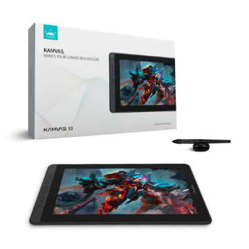 Mostrar detalhes de MESA DIGITALIZADORA GS1331 HUION KAMVAS - TAMANHO 13", TELA FULL HD, COM 8 BOTOES (COR PRETO) Imagem de MESA DIGITALIZADORA GS1331 HUION KAMVAS - TAMANHO 13", TELA FULL HD, COM 8 BOTOES (COR PRETO)