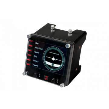 Mostrar detalhes de CONTROLE SIMULACAO PROFISSIONAL LOGITECH PAINEL DE INSTRUMENTOS LCD PRETO - 945-000027 Imagem de CONTROLE SIMULACAO PROFISSIONAL LOGITECH PAINEL DE INSTRUMENTOS LCD PRETO - 945-000027