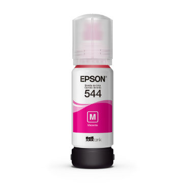 Mostrar detalhes de GARRAFA / REFIL DE TINTA EPSON T544320-AL MAGENTA P/ L3110 L3150 Imagem de GARRAFA / REFIL DE TINTA EPSON T544320-AL MAGENTA P/ L3110 L3150